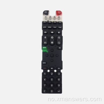 Plast Injection Mold Button Pad Silikongummi tastatur